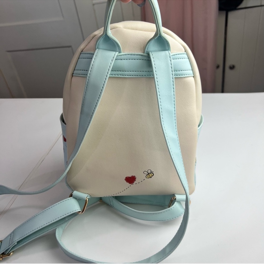 Cute Loungefly Her Universe Disney Winnie the Pooh & Friends Heart Mini Backup - Picture 10 of 13